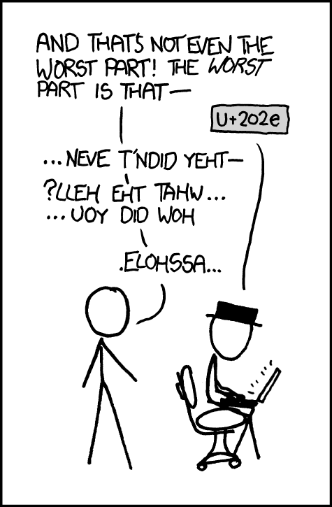 RTL, by xkcd.